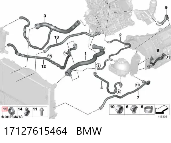  17127615464 BMW