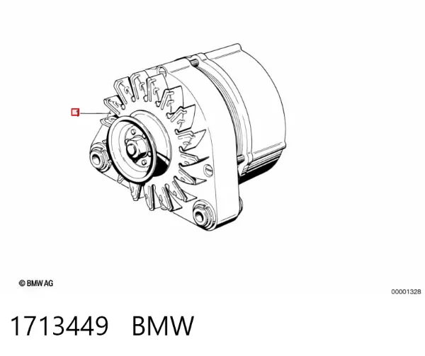Alternador 1713449 BMW