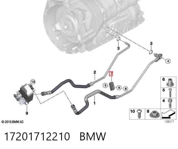  17201712210 BMW