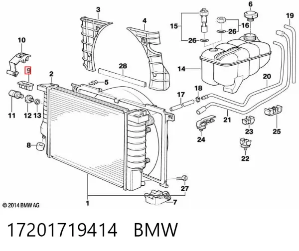  17201719414 BMW