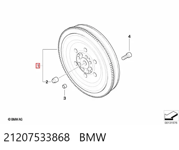 Volante motor 21207533868 BMW