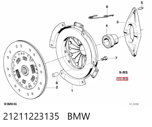Embrague 21211223135 BMW