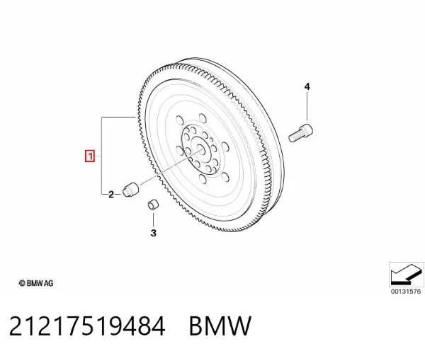 Volante motor 21217519484 BMW