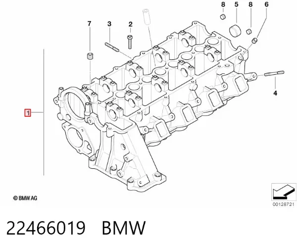 Culata 22466019 BMW