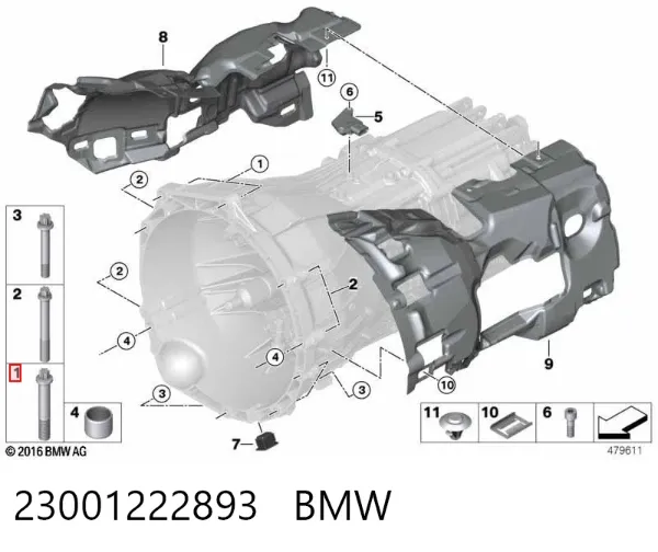  23001222893 BMW