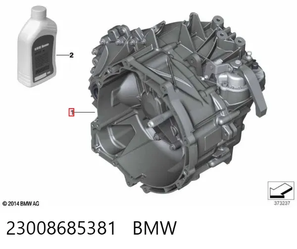 Caja de cambios 23008685381 BMW