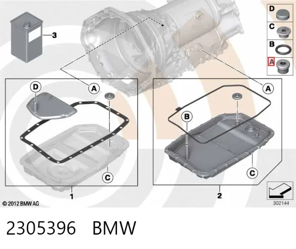 Aceite caja de cambios 2305396 BMW