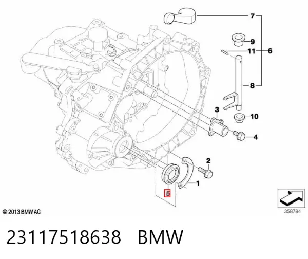  23117518638 BMW