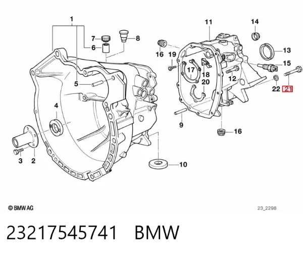  23217545741 BMW