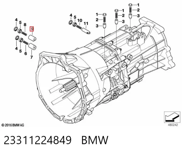  23311224849 BMW