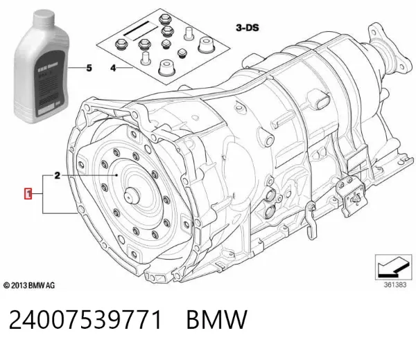 Caja de cambios BMW 7 E65, E66, E67