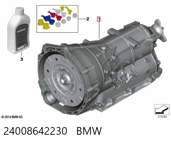 Caja de cambios automática BMW 5 F10