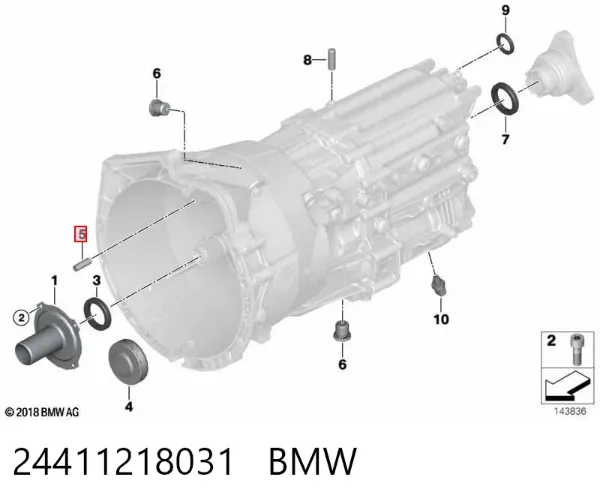  24411218031 BMW