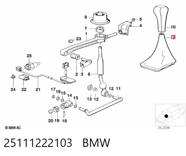  25111222103 BMW