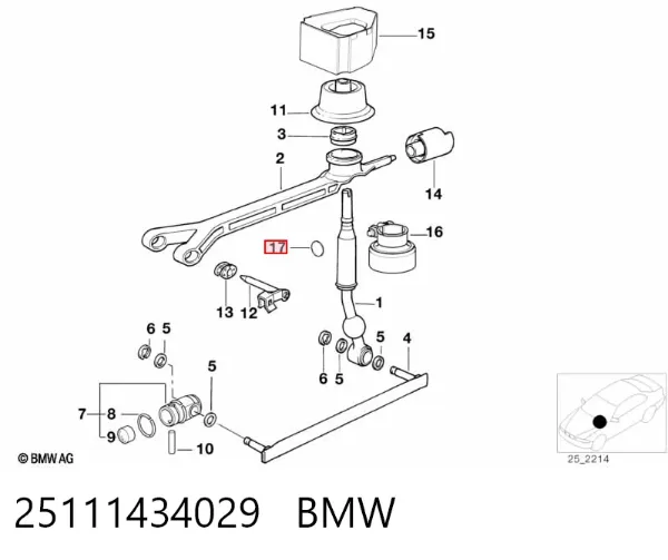  25111434029 BMW