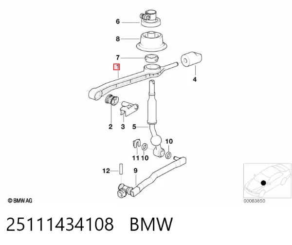  25111434108 BMW