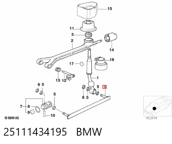  25111434195 BMW