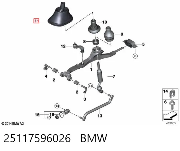  25117596026 BMW