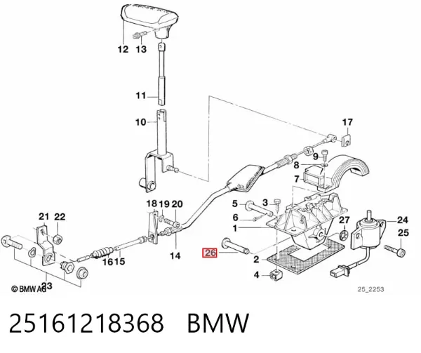  25161218368 BMW
