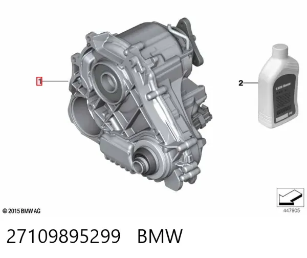 Caja de transferencia 27109895299 BMW
