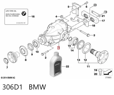 Grupo trasero BMW 306D1