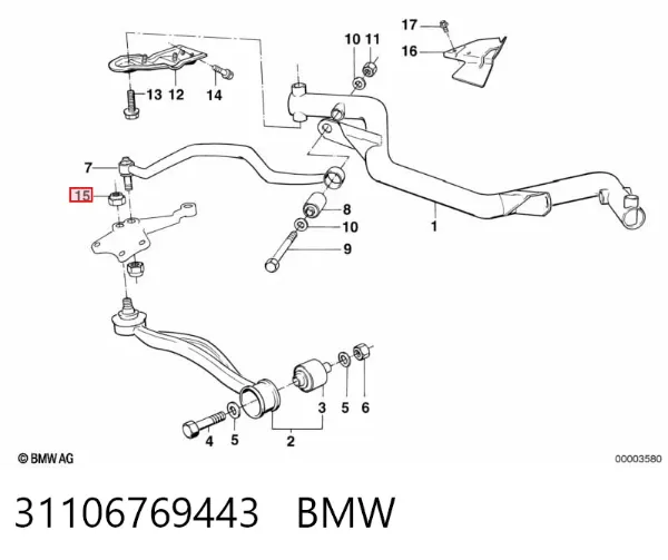  31106769443 BMW
