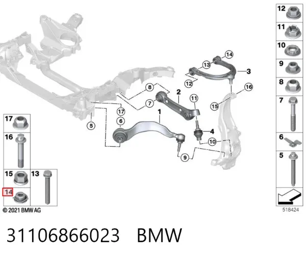  31106866023 BMW