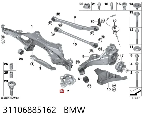  31106885162 BMW