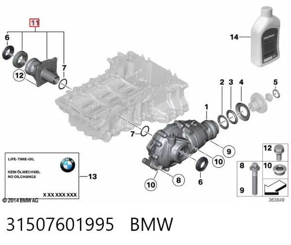  31507601995 BMW