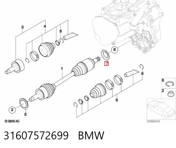  31607572699 BMW
