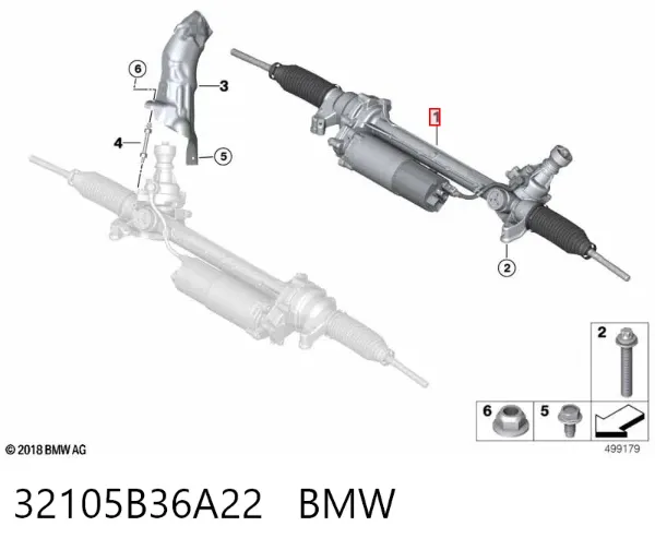  32105B36A22 BMW