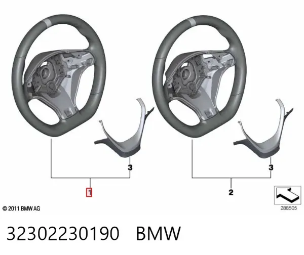 Volante 32302230190 BMW