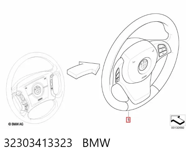 Volante 32303413323 BMW