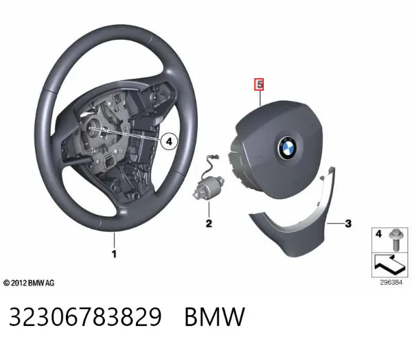 Airbag de volante 32306783829 BMW