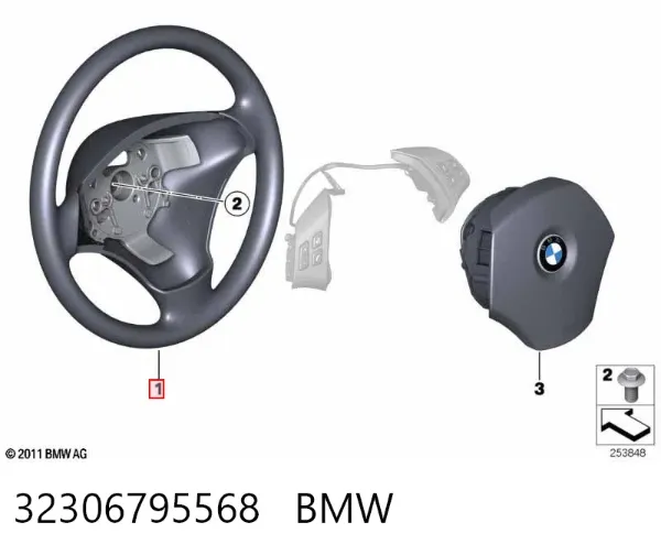 Volante 32306795568 BMW