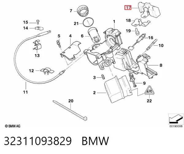  32311093829 BMW