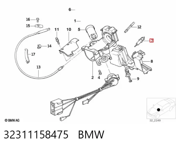  32311158475 BMW