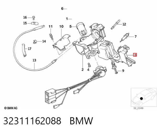  32311162088 BMW