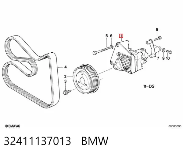 Bomba de dirección 32411137013 BMW