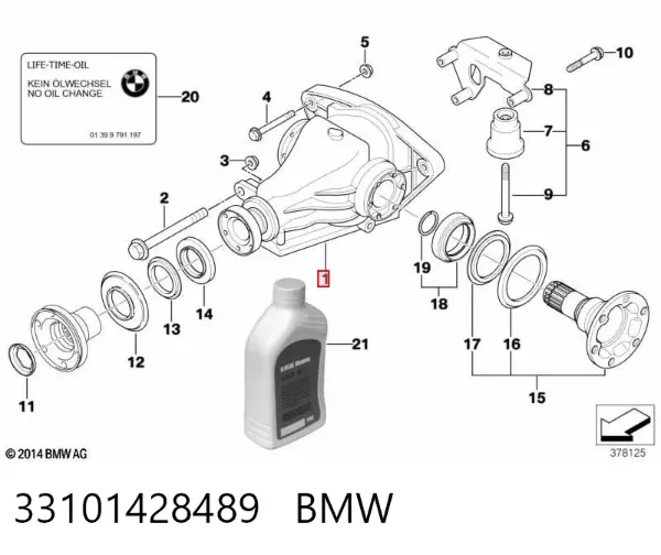 Grupo trasero BMW 5 E39