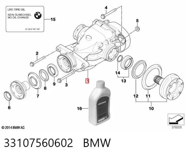 Grupo trasero BMW 5 E61
