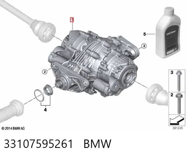 Grupo trasero BMW X5 E70