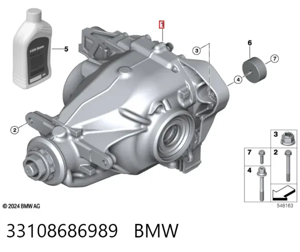 Grupo trasero 33108686989 BMW