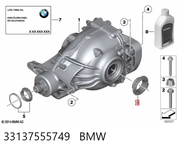  33137555749 BMW