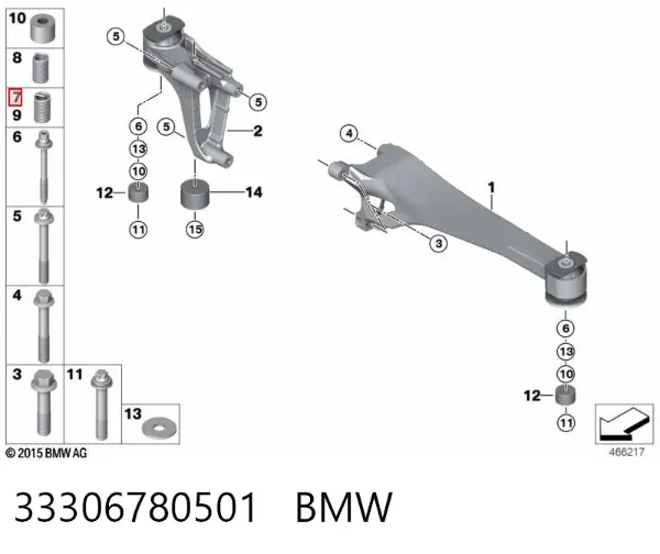  33306780501 BMW