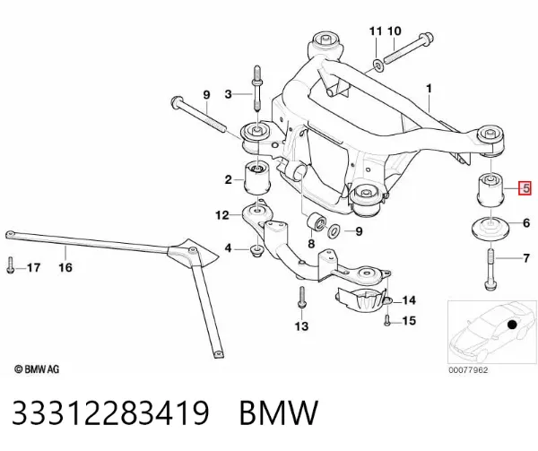  33312283419 BMW