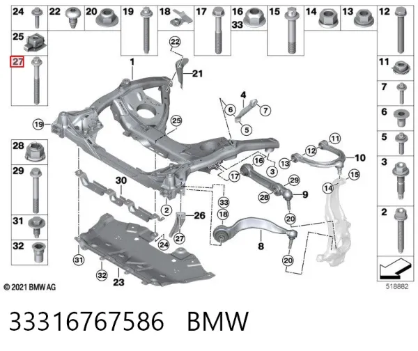  33316767586 BMW