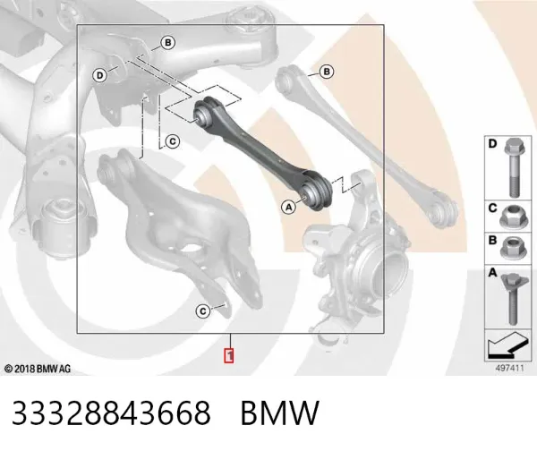  33328843668 BMW