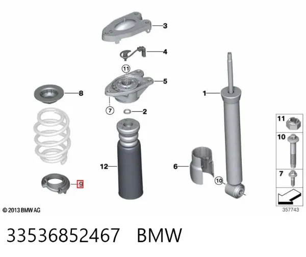  33536852467 BMW