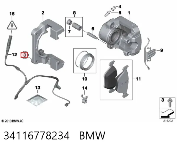  34116778234 BMW